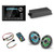 JL Audio MM105 & MX500/4 w/ M6-770X-S-Gmti-i, RGB LED, Gunmetal & Titanium Sport Grille Speakers & LED Controller