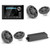 JL Audio MM105 & MX280/4 w/ (2) M3-770X-S-Gm 7.7 Sport Grill Gunmetal Speakers