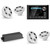 JL Audio MM105 & MX280/4 w/ (2) M3-770X-S-Gw 7.7 Sport Grill White Speakers