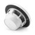JL Audio MM105 & XDM400/4 w/ (2) M3-650X-S-Gw-i RGB LED 6.5 Sport Grill White Speakers