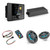 JL Audio MM50 & MX500/4 w/ M3-770X-S-Gm-i LED 7.7 Sport Grill Gunmetal Speakers & LED Remote