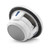 JL Audio 7.7-Inch M6 Marine Coaxial Speaker System, RGB LED, Gloss White, Sport Grille - SKU: M6-770X-S-GwGw-i - Used Very Good