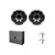 Wet Sounds REV 10 HD XS-W + X-Mount + SYN-DX2 Amp