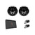 Wet Sounds REV 12 HD XS-B + Stainless Fixed Clamp + Sinister-SDX2 Amp