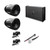 Wet Sounds REV 10 HD XW-B + Stainless Swivel Clamp + SYN-DX2.3HP Amp