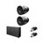 Wet Sounds REV 10 HD XZ-B + Stainless Fixed Clamp + SYN-DX2.3HP Amp