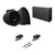 Wet Sounds REV 10 SE Black + Stainless Swivel Clamp + SYN-DX2.3HP Amp