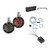 DS18 JL-TUBEUP Jeep JLU Tower Bar + Kicker 8in Speaker System