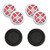ATG 8in White RGB 2-Pair DIY Boombox Kit w/ Kicker Radiators