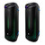 ATG FYRE-PRO880 8in Bluetooth RGB Party Speaker 2-Pack