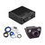 Kicker 53CXA9001 Mono Amplifier, 4 AWG Wiring Kit & CXARC Bass Knob