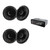 JBL Celebrity150 Radio + 2 Pairs Infinity Primus PR603F 6.5in + 6.5in Speakers