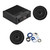 Kicker 53CXA9001 Amplifier, Two 52CVT104 10" Thin Subwoofers & 4 AWG Kit