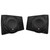 MTX Audio RNGRPOD65 6.5" Dash Mount All-Weather Speaker Pods, 75-Watts RMS, 4Ω - Pair, Compatible With Select 2014+ Polaris Ranger Models - Used, Good