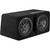 Kicker Dual 12-Inch CompVR Box, CXA900.1 Amp and Bass Remote