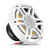 JL Audio M200 6.5" Marine Coaxial Speakers with White Sport Grilles with RGB LED Lighting - 010-04753-02 - Used, Open Box