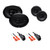 Rockford Fosgate R165X3 + R169X3 4-Speaker Kit + 72-4572 Harness