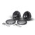 Rockford Fosgate T1650 6.5in Coaxial Speakers, 2 Pairs + 72-8104 Harness