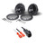 Rockford Fosgate T1650 6.5in Coaxial Speakers, Pair + 72-4572 Harness