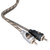 Rockford Fosgate RFI-3 3ft Stereo RCA Cables, 2 Pack