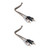 Rockford Fosgate RFI-20 20ft Stereo RCA Cables, 2 Pack