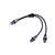 Rockford Fosgate RFITY-1M RCA Y Adapters, 2 Pack