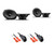 Rockford Fosgate P1V2-675 + P1V2-69 4-Speaker Kit + 72-4572 Harness