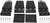 MTX PS8C-BP 8in UTV Speaker Pair + ProFit Cage Clamps