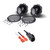 Rockford Fosgate P1675 6.75in Coaxial Speakers, Pair + 72-4572 Harness