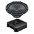 Hertz DP-1.500 Amp + CS-250-S4 10in 4-Ohm Subwoofer