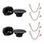 Rockford Fosgate T1692 6x9in Coaxial Speakers, 2 Pairs + 72-6514 Harness