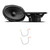Rockford Fosgate P1V2-69 6x9in Coaxial Speakers, Pair + 72-8104 Harness