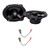Rockford Fosgate T1682 6x8in Coaxial Speakers, Pair + 72-5512 Harness