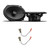Rockford Fosgate P1V2-68 6x8in Coaxial Speakers, Pair + 72-5512 Harness