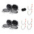 Rockford Fosgate P132 + P1692 6-Speaker Kit + 72-6515 Harness