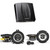 Alpine Optim8 DSP Amp & BassRev™ BRV-S65C 6.5" & BRV-S40 4" Speaker Set
