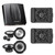 Alpine PXE-C80-88 OPTIM8 8-Channel Hi-Res DSP Amplifier w/ (2) SS-SB12 Subwoofer, S2-S65C 6.5" & S2-S65 Bundle