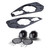 Rockford Fosgate P1675 6.75in Speakers with JP-1019 Jeep Soundbar Kit