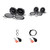 Rockford Fosgate P1694/P1650 4 Speakers, 82-7402/82-7400 Adapters