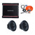 Memphis Dual PRX10FT Subs + SRX600.1V Amp + 4GKIT (1-Ohm Load)