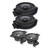 PowerBass GM 4-Ohm OE275-GM + OE652-GM Speaker Kit