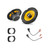 JL Audio C1-650x 6.5in Speaker Pair with Silverado/Sierra Rear Adapters & Harnesses