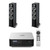 Focal Theva No2 Black Speakers (Pair) + WiiM Amp Ultra Silver