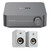 WIIM AMP PRO SPACE GRAY STREAMING AMPLIFER WITH POLK SIGNATURE ELITE ES15 (WHITE) BOOKSHELVES
