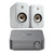 WIIM AMP PRO SPACE GRAY STREAMING AMPLIFER WITH POLK SIGNATURE ELITE ES20 (WHITE) BOOKSHELVES
