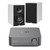 WIIM AMP PRO SPACE GRAY STREAMING AMPLIFER WITH ELAC DEBUT 3.0 BOOKSHELVES-DB53 WHITE