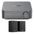 WIIM AMP PRO SPACE GRAY STREAMING AMPLIFER WITH POLK MONITOR XT15 BOOKSHELVES
