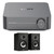 WIIM AMP PRO SPACE GRAY STREAMING AMPLIFER WITH POLK MONITOR XT20 BOOKSHELVES