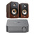 WIIM AMP PRO SPACE GRAY STREAMING AMPLIFER WITH POLK SIGNATURE ELITE ES20 (BROWN) BOOKSHELVES