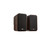 WIIM AMP SILVER STREAMING AMPLIFER WITH POLK SIGNATURE ELITE ES20 (BROWN) BOOKSHELVES
